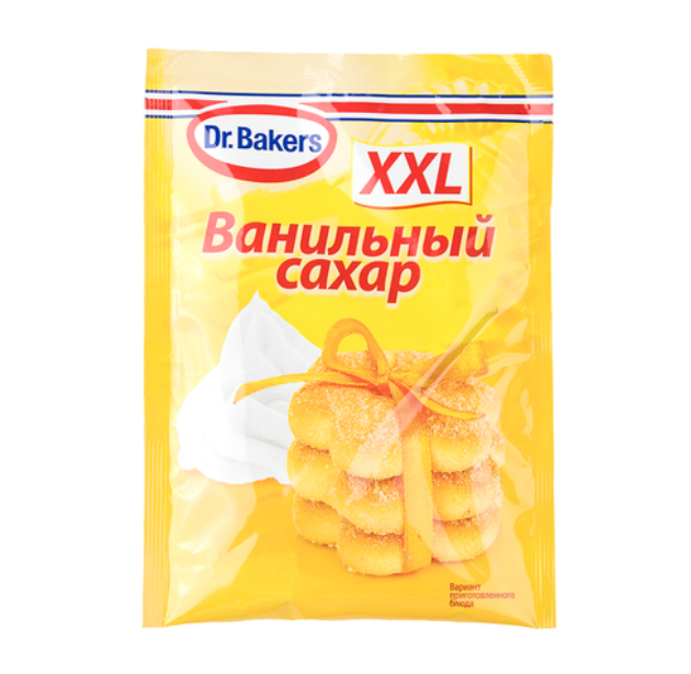 Сахар ванильный Dr.Bakers, 40 гр Изображение Сахар ванильный Dr.Bakers, 40 гр